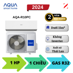 Máy lạnh AQUA 1HP AQA-R10PC