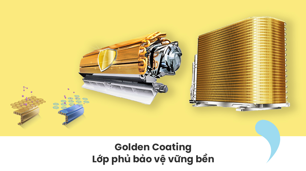 Lớp phủ Golden Coating chống ăn mòn