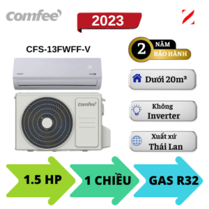 Máy lạnh Comfee 1.5HP CFS-13FWFF-V