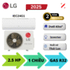 Máy lạnh LG Inverter 2.5HP IEC24G1 - DUALCOOL 1 chiều 24000 BTU