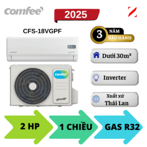 Máy lạnh Comfee Inverter 2HP CFS-18VGPF
