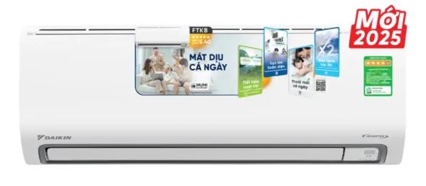 Máy lạnh Daikin Inverter 2.5HP FTKB60ZVMV
