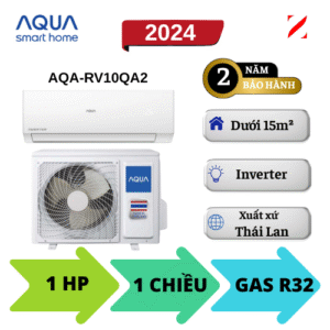 Máy lạnh AQUA Inverter 1HP AQA-RV10QA2