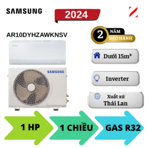 Máy lạnh Samsung Inverter 1HP AR10DYHZAWKNSV