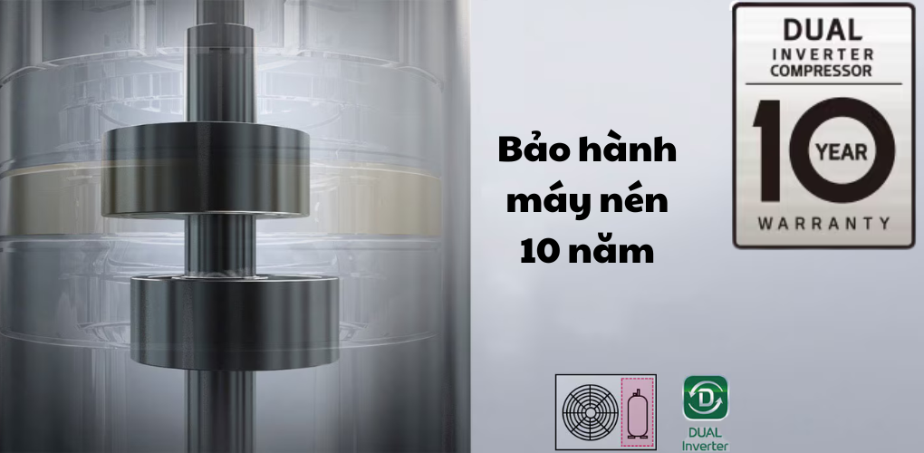 LG - Độ bền cao, bảo hành dài hạn