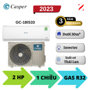 Máy lạnh Casper Inverter 2HP GC-18IS33