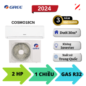 Máy lạnh Gree 2HP COSMO18CN