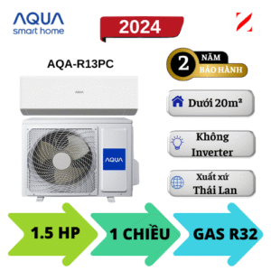 Máy lạnh AQUA 1.5HP AQA-R13PC