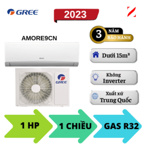 Máy lạnh Gree 1 HP AMORE9CN