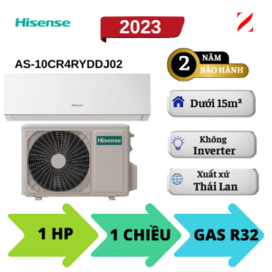 Máy lạnh Hisense 1HP AS-10CR4RYDDJ02