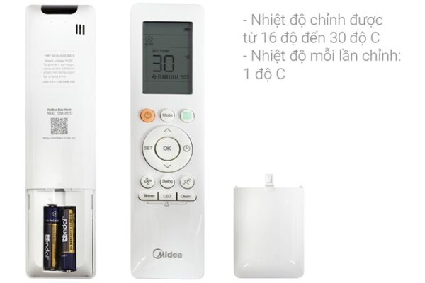 Máy lạnh Midea Inverter 1HP MSAGA-10CRDN8 - Hình ảnh 5