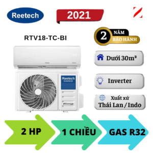 Máy lạnh Reetech Inverter 2HP RTV18-TC-BI