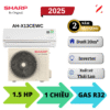 Máy lạnh Sharp Inverter 1.5HP AH-X13CEWC