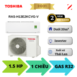 Máy lạnh Toshiba Inverter 1.5 HP RAS-H13E2KCVG-V