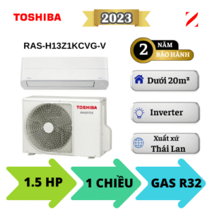 Máy lạnh Toshiba Inverter 1.5 HP RAS-H13Z1KCVG-V