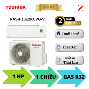 Máy lạnh Toshiba Inverter 1 HP RAS-H10E2KCVG-V