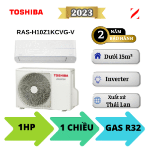 Máy lạnh Toshiba Inverter 1 HP RAS-H10Z1KCVG-V