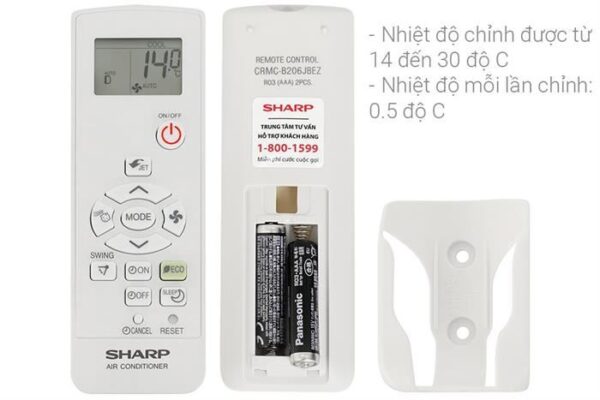 Máy lạnh Sharp Inverter 1HP AH-XP10CMW - Hình ảnh 4