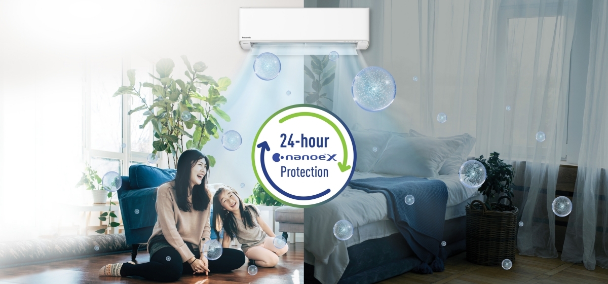 Nanoe™ X – Làm sạch không khí suốt 24 giờ 