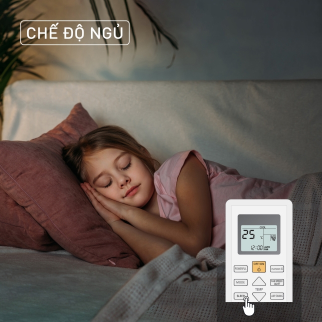 Giấc ngủ sâu hơn với chế độ Sleep