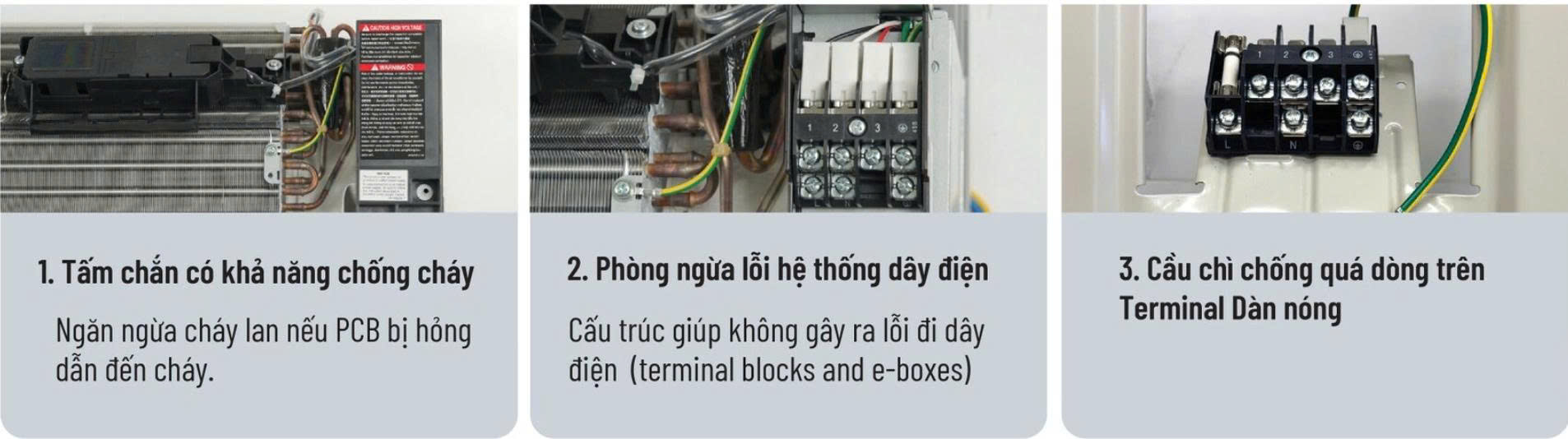 Ba cải tiến kỹ thuật giúp hệ thống điện an toàn vượt trội
