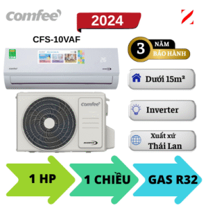 Máy lạnh Comfee Inverter 1HP CFS-10VAF 