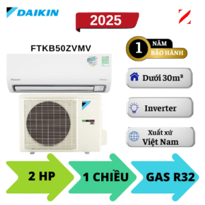 Máy lạnh Daikin Inverter 2HP FTKB50ZVMV