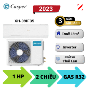 Máy lạnh Casper Inverter 1HP XH-09IF35