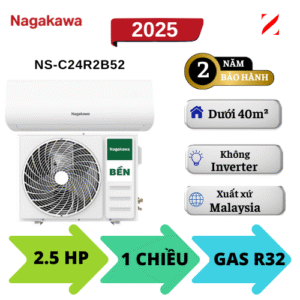 Máy lạnh Nagakawa 2.5HP NS-C24R2B52
