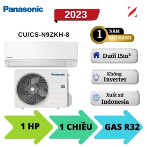 Máy lạnh Panasonic 1HP CU/CS-N9ZKH-8