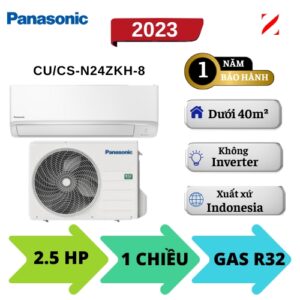 Máy lạnh Panasonic 2.5HP CU/CS-N24ZKH-8