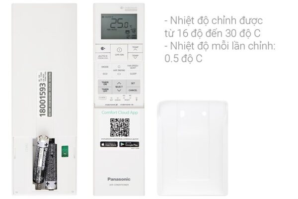 Máy lạnh Panasonic Inverter 1HP CU/CS-XU9ZKH-8