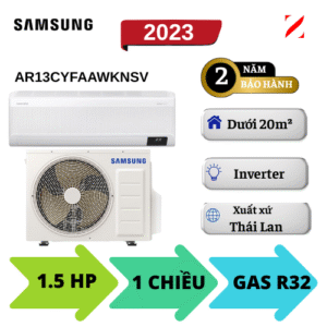 Máy lạnh Samsung Inverter 1.5HP AR13CYFAAWKNSV