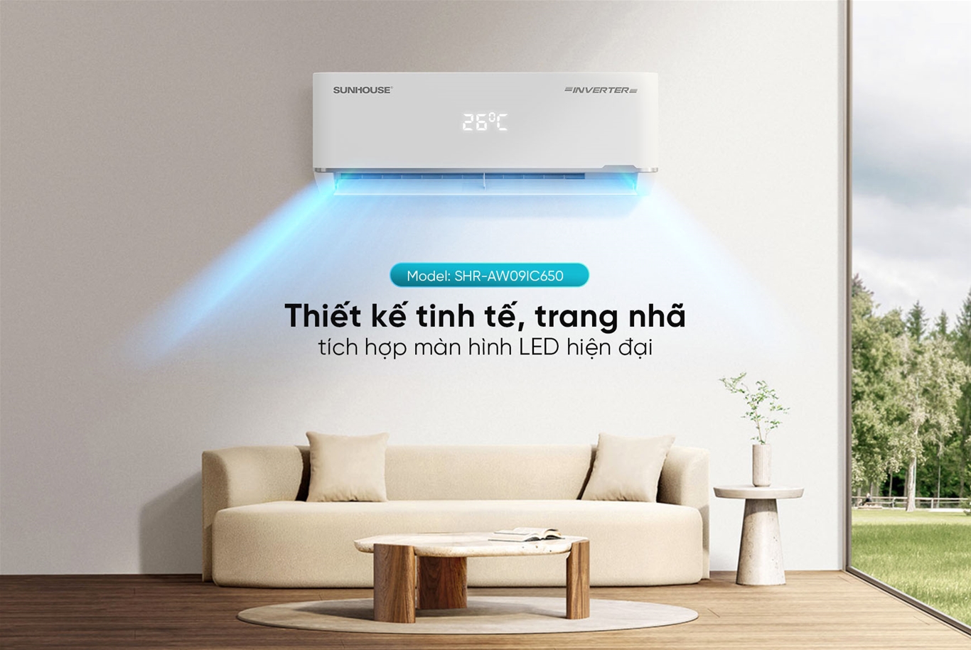 Thiết kế tinh tế – Phù hợp mọi không gian