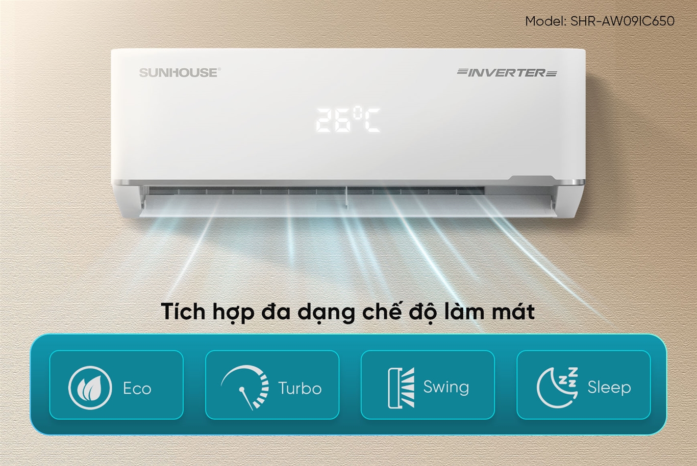 Nhiều chế độ tiện ích – Đáp ứng mọi nhu cầu