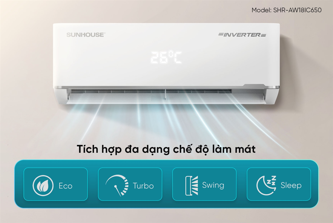 Nhiều chế độ tiện ích – Đáp ứng mọi nhu cầu