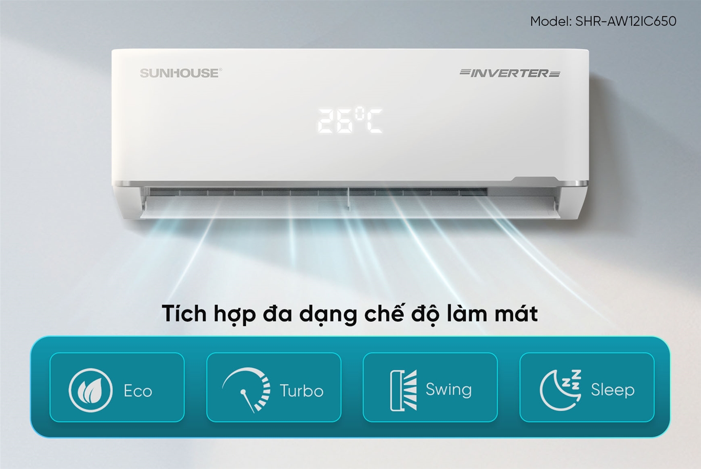 Nhiều chế độ tiện ích – Đáp ứng mọi nhu cầu
