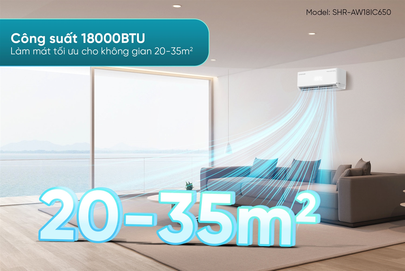 SUNHOUSE SHR-AW18IC650
