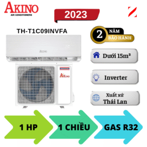 Máy lạnh Akino Inverter 1HP TH-T1C09INVFA