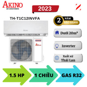 Máy lạnh Akino Inverter 1.5HP TH-T1C12INVFA