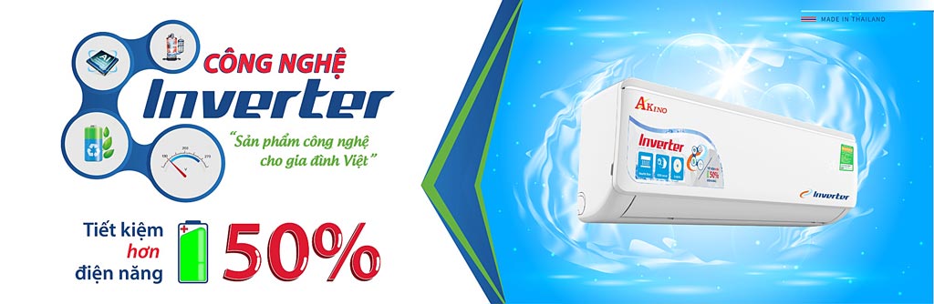 Tiết kiệm điện với công nghệ Inverter