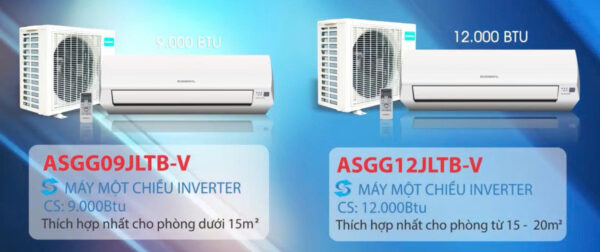 Máy lạnh General Inverter 1.5HP ASGG12JLTB-V - Hình ảnh 5