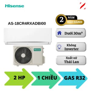 Máy lạnh Hisense 2HP AS-18CR4RXADBI00