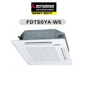 Máy lạnh âm trần Cassette Mitsubishi Heavy Inverter FDT50YA-W5 2HP 4 hướng thổi 1 pha