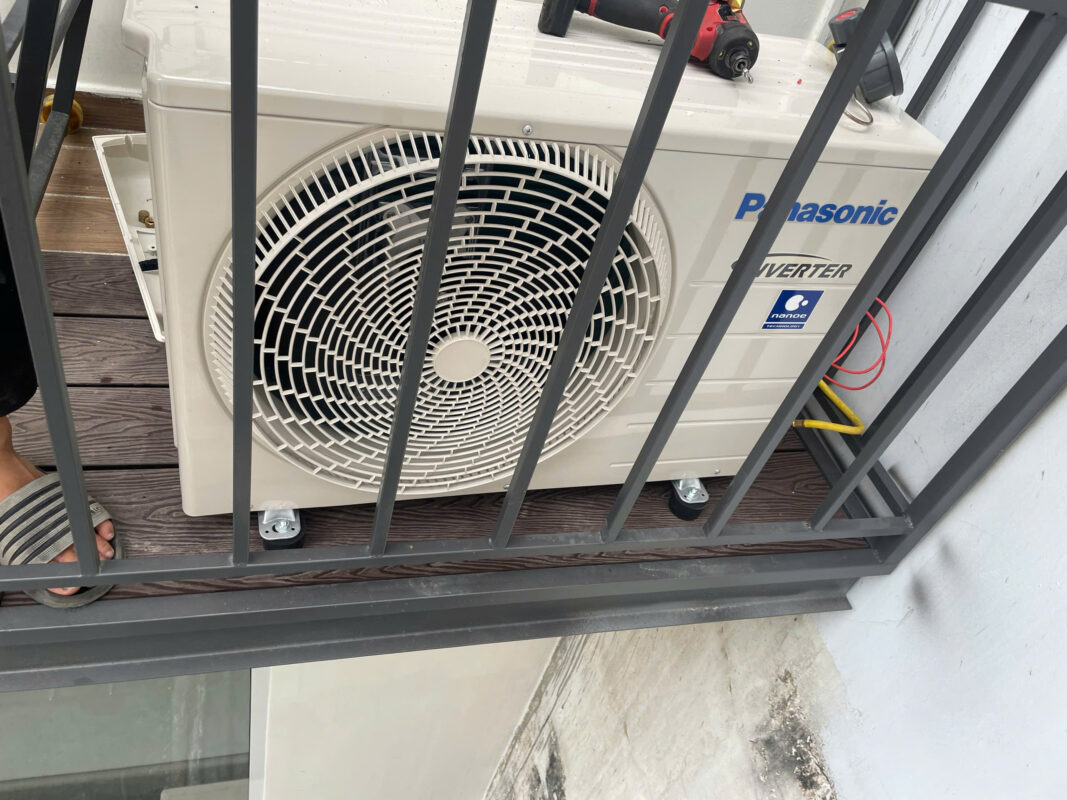 Vị trí đặt dàn nóng máy lạnh Panasonic U12BKH