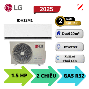 Máy lạnh LG 2 chiều Inverter 1.5HP IDH12M1
