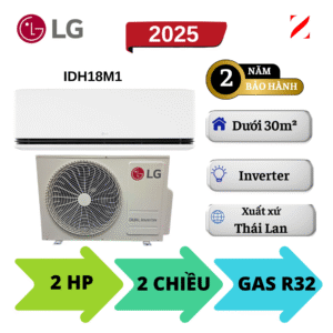 Máy lạnh LG 2 chiều Inverter 2HP IDH18M1