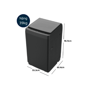 Kích thước máy giặt lồng đứng Hisense 10.5 kg WT105F50