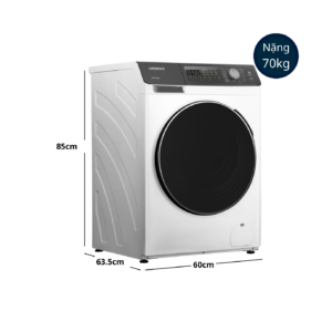 Kích thước máy giặt Hitachi Inverter 10.5 kg BD-1054HVOW