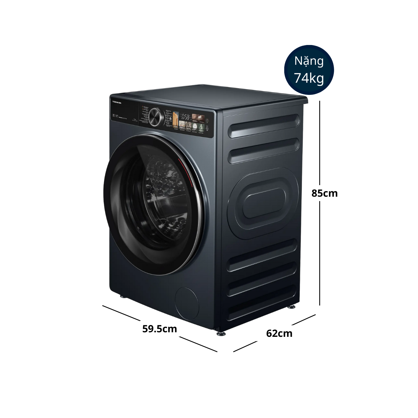 Máy giặt Toshiba Inverter 13kg TW-T25BZP140MWV(MG) - Ảnh 2